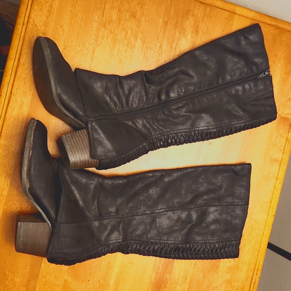 Mid calf boots